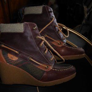 SPERRY WEDGES COMFORTABLE COMFORTABLE COMFORTABLE 8.5